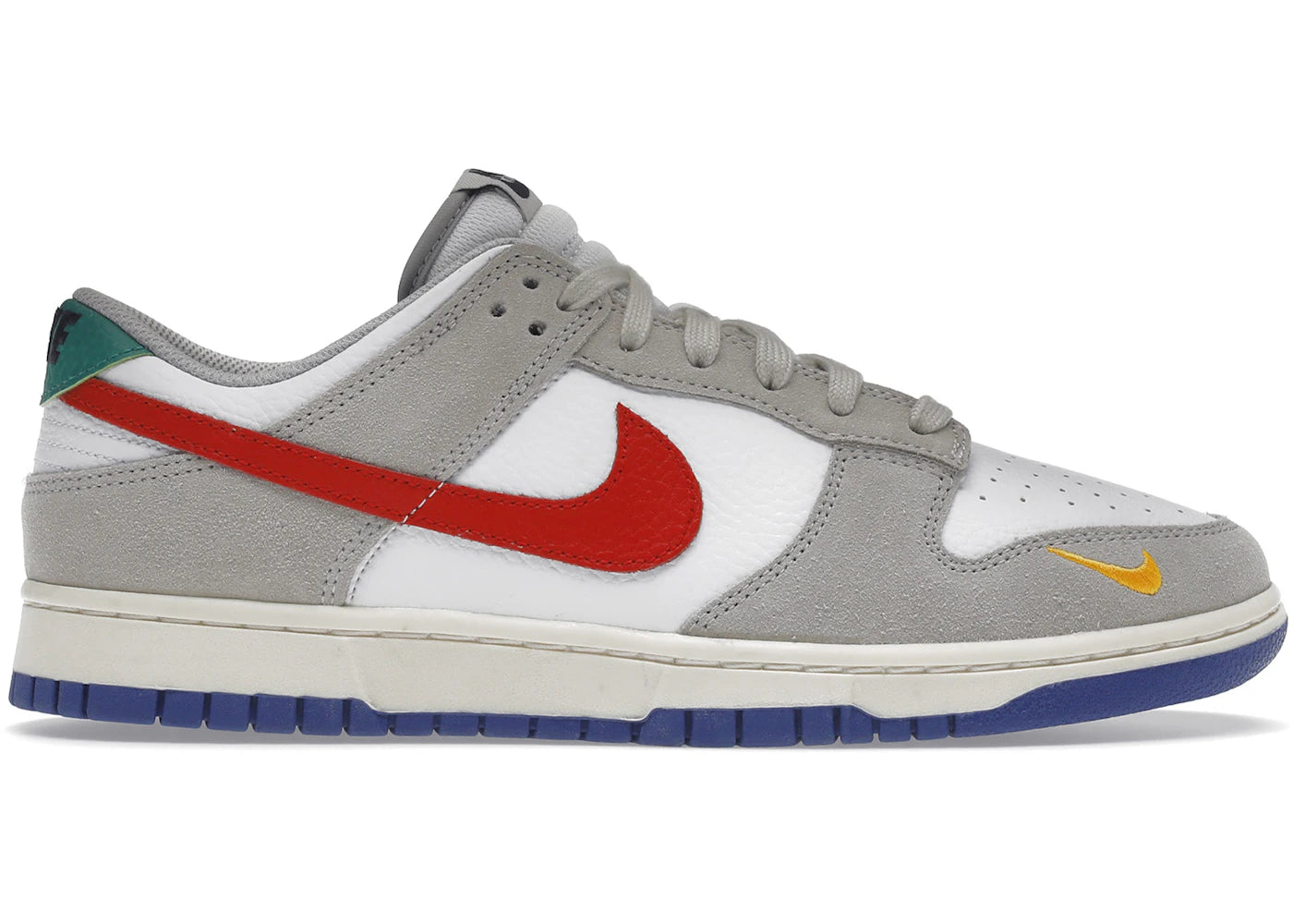 806422 Nike Dunk Low Light Iron Ore Red Blue