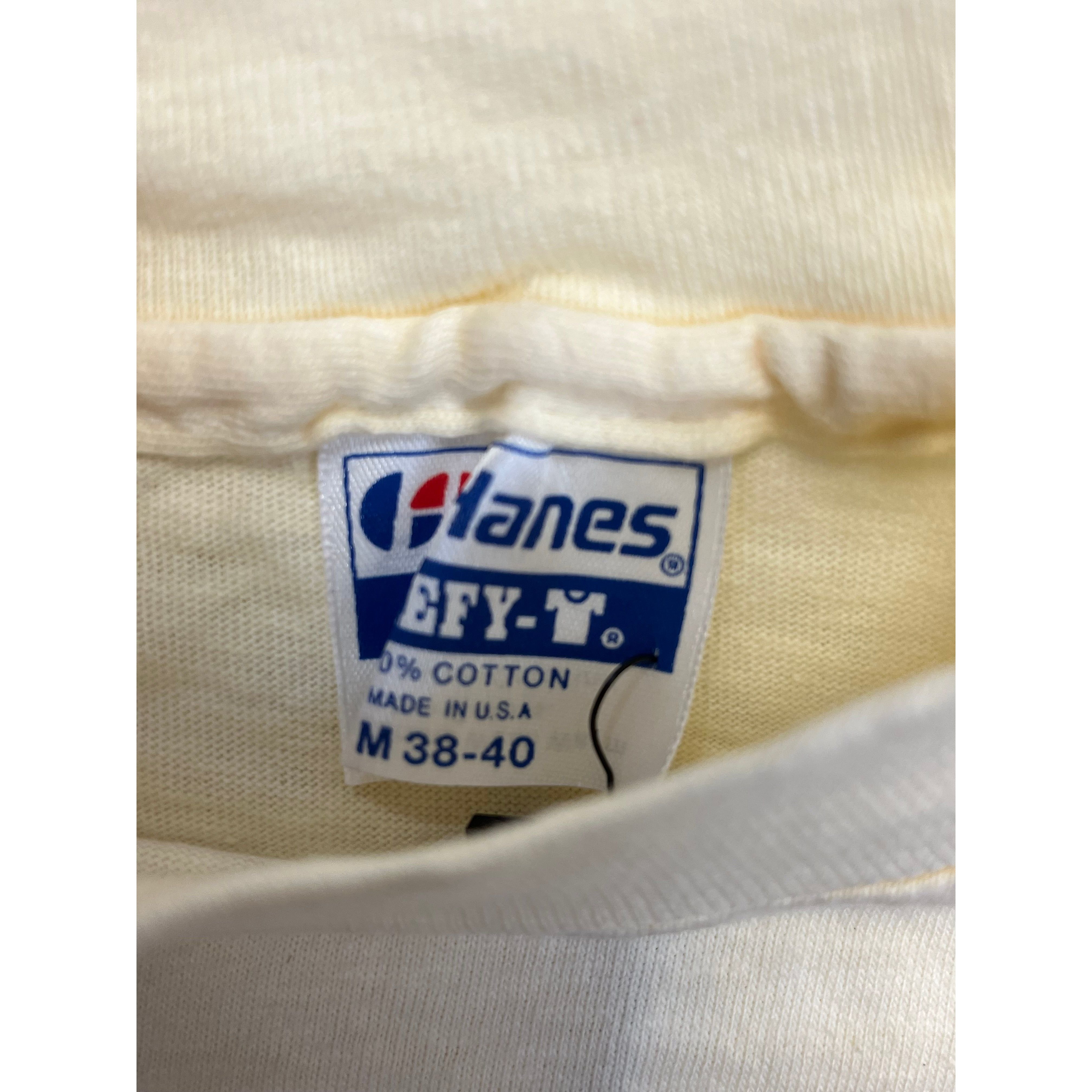 268898 (1986) Dirt Track Racing The Most Fun.. With Your Pants On Beige T-Shirt