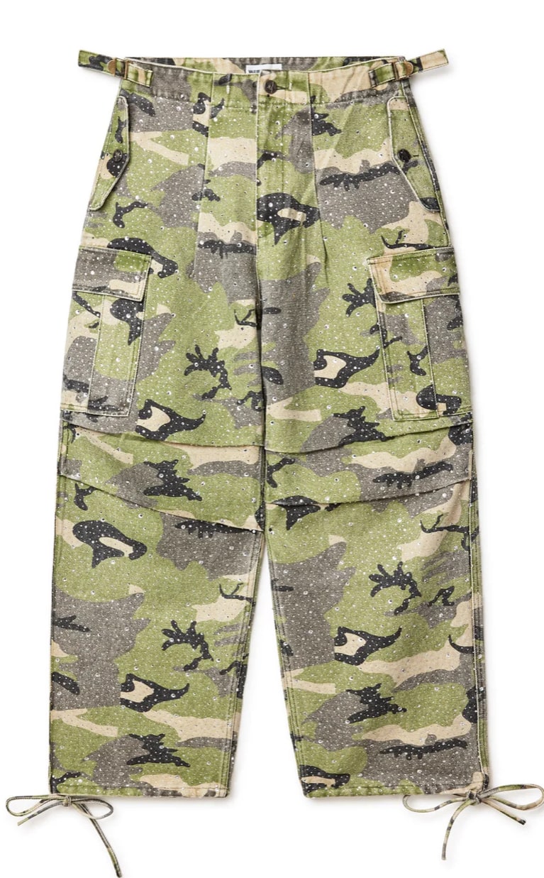 766926 VALE FOREVER CRYSTAL CAMO CARGOS