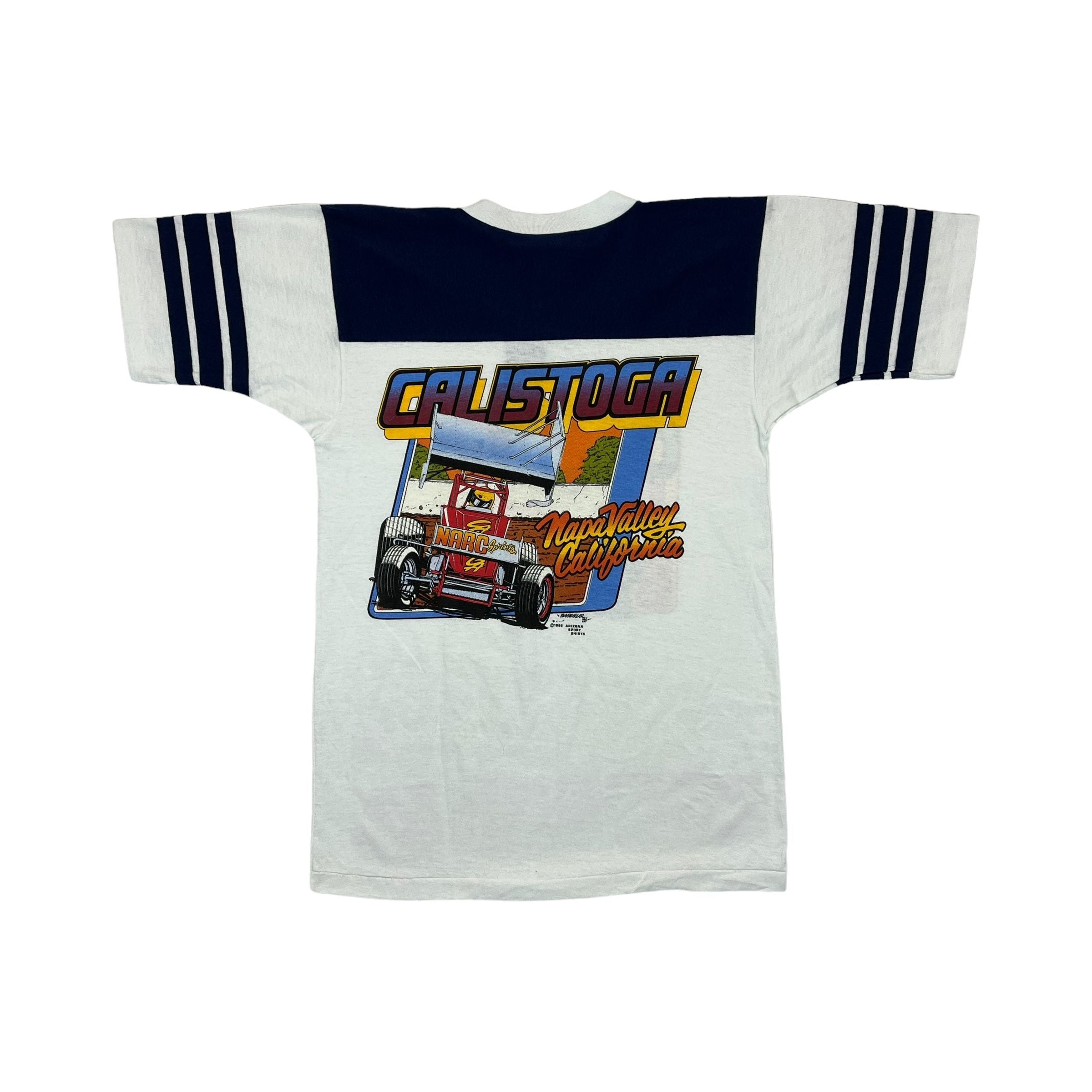 268870 (1986) The Classic, Calistoga California Sprint Car Racing Jersey T-Shirt m