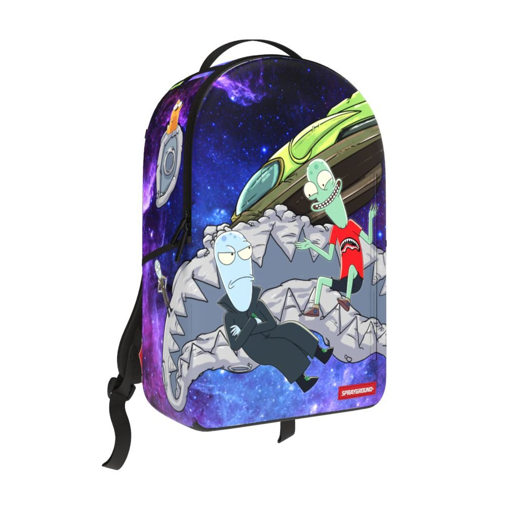 SP4504 Sprayground Solar opposites Crash Sharkmouth Backpack Blue