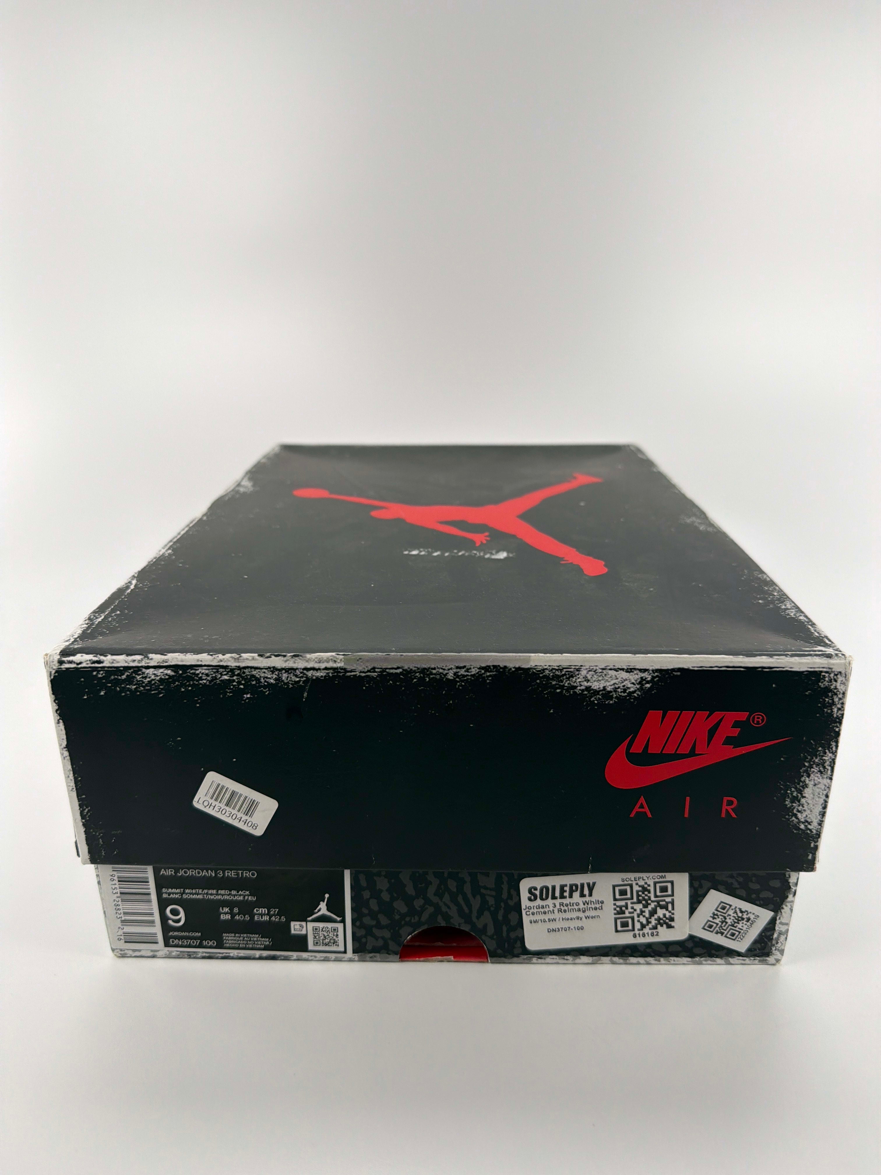 616162 Jordan 3 Retro White Cement Reimagined