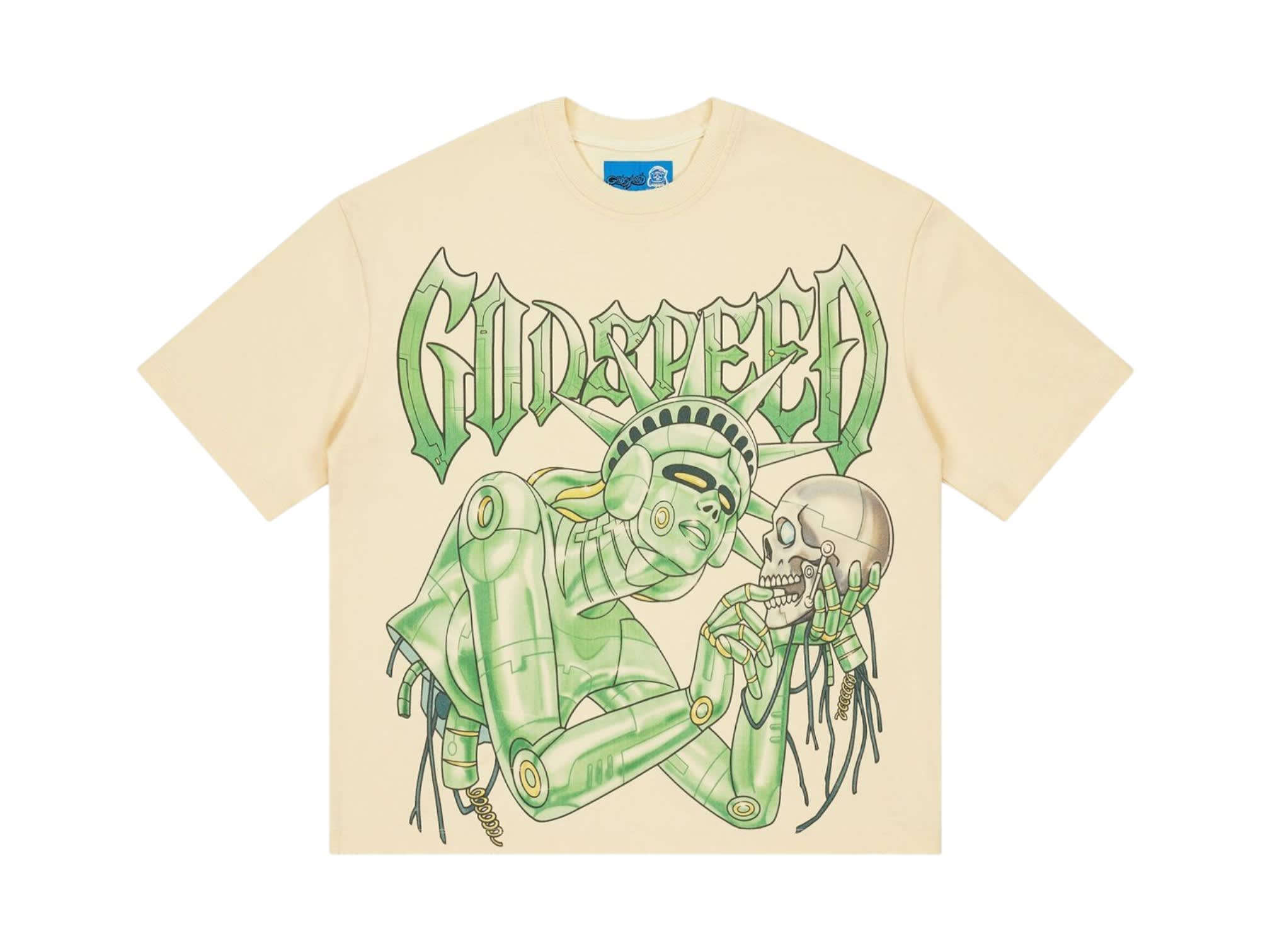 SP10615 Godspeed Freedoms Protocol T-Shirt NG Bone