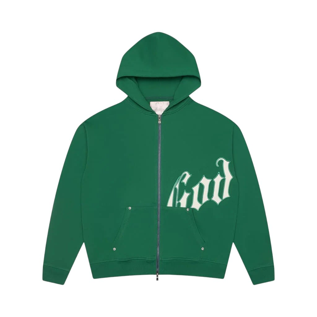 SP5844 Godspeed OG Logo V2 Hoodie Green/White
