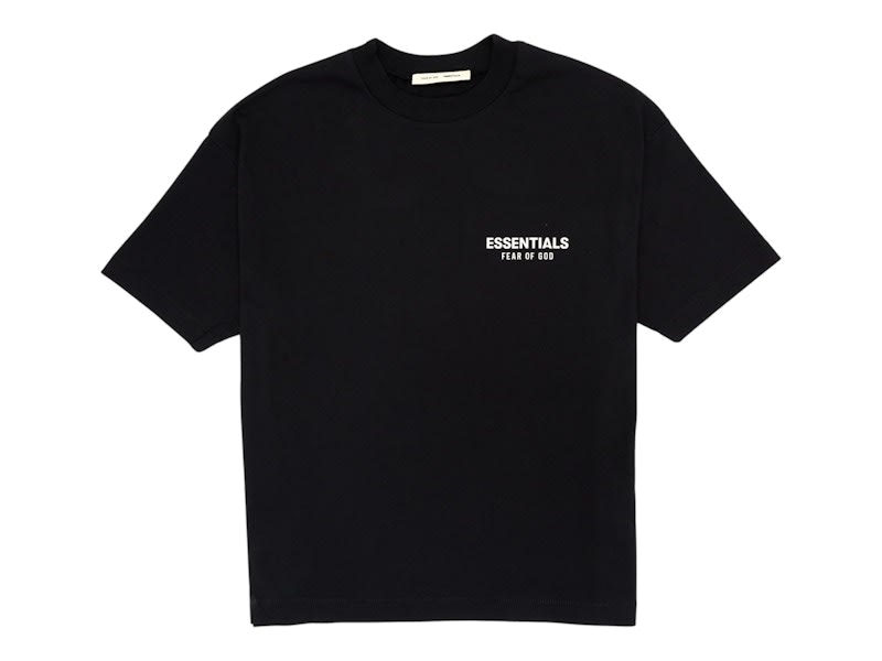 SP13812 Fear of God Essentials Classic T-Shirt Jet Black