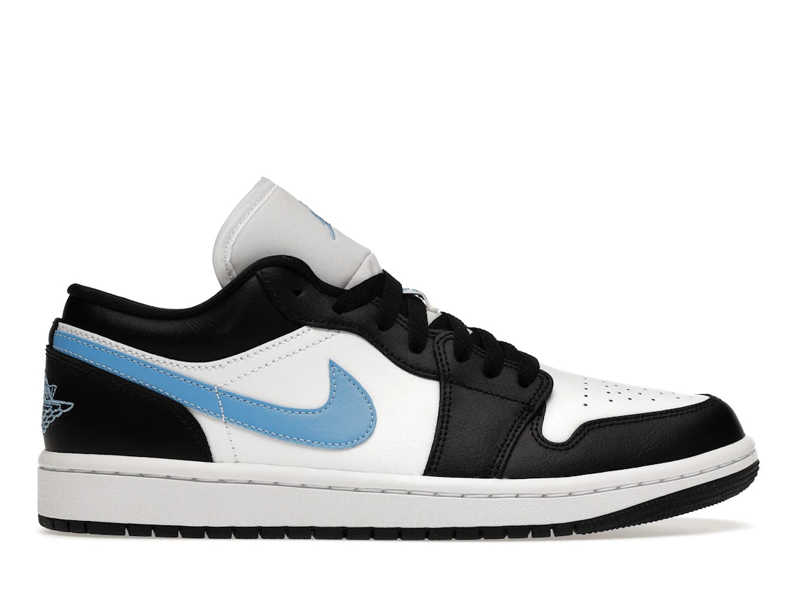 322886 Jordan 1 Low Black University Blue White (Women's)