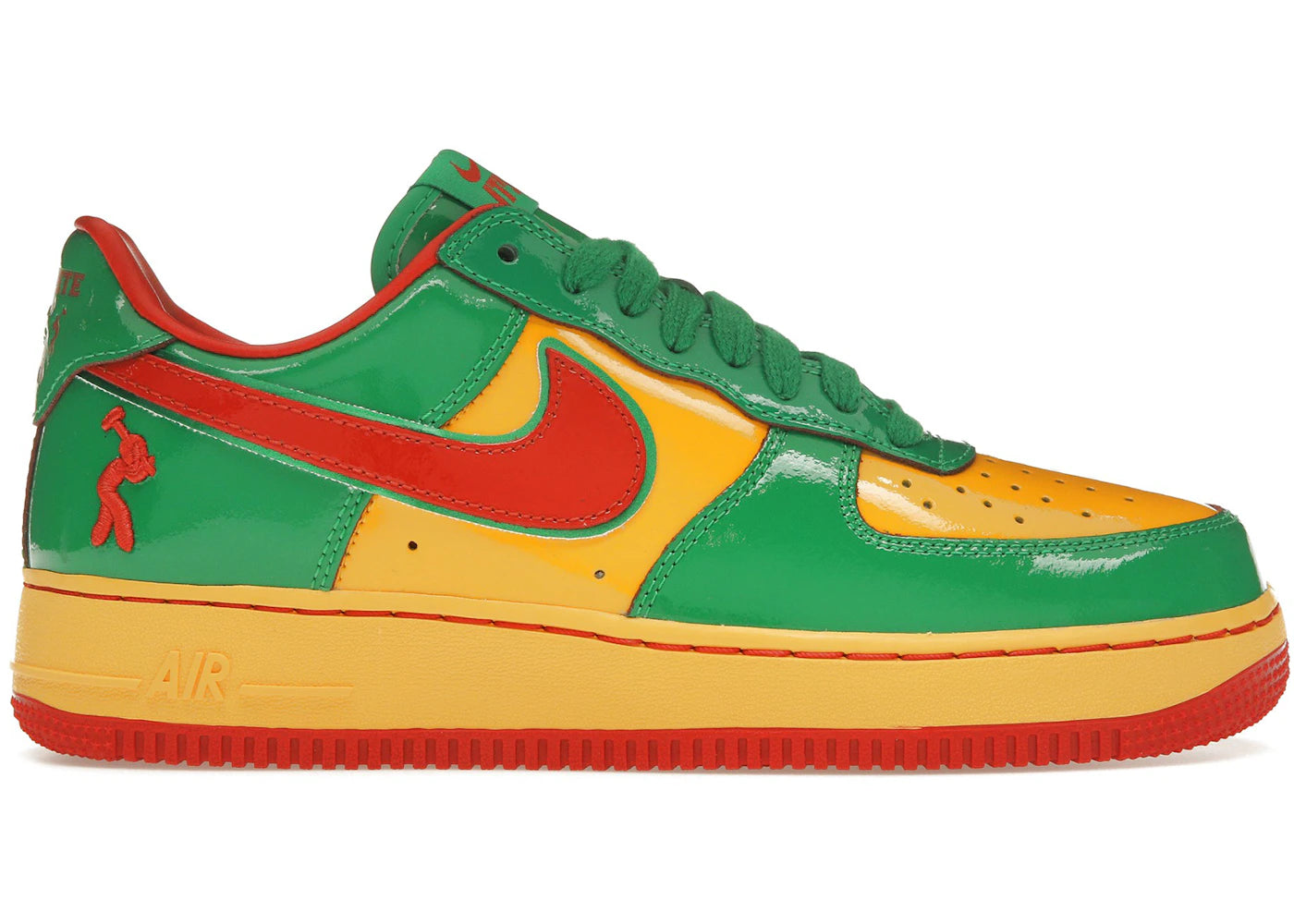 807213 Nike Air Force 1 Low Lil Yachty Concrete Boys Lucky Green