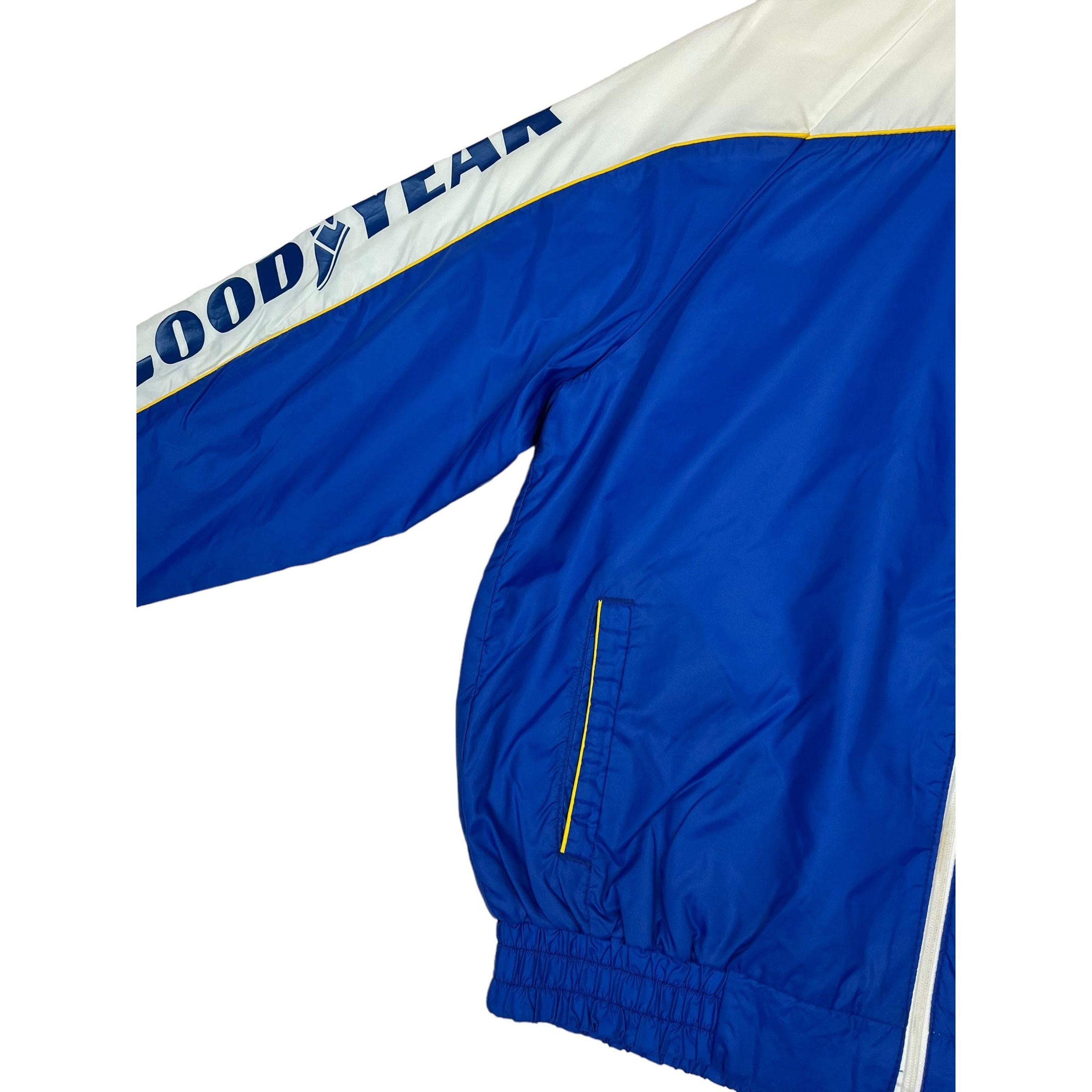 264722 (90s) Goodyear Tires Racing Lined Windbreaker