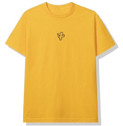 SP4230 Anti Social Social Club x CPFM T-Shirt Yellow