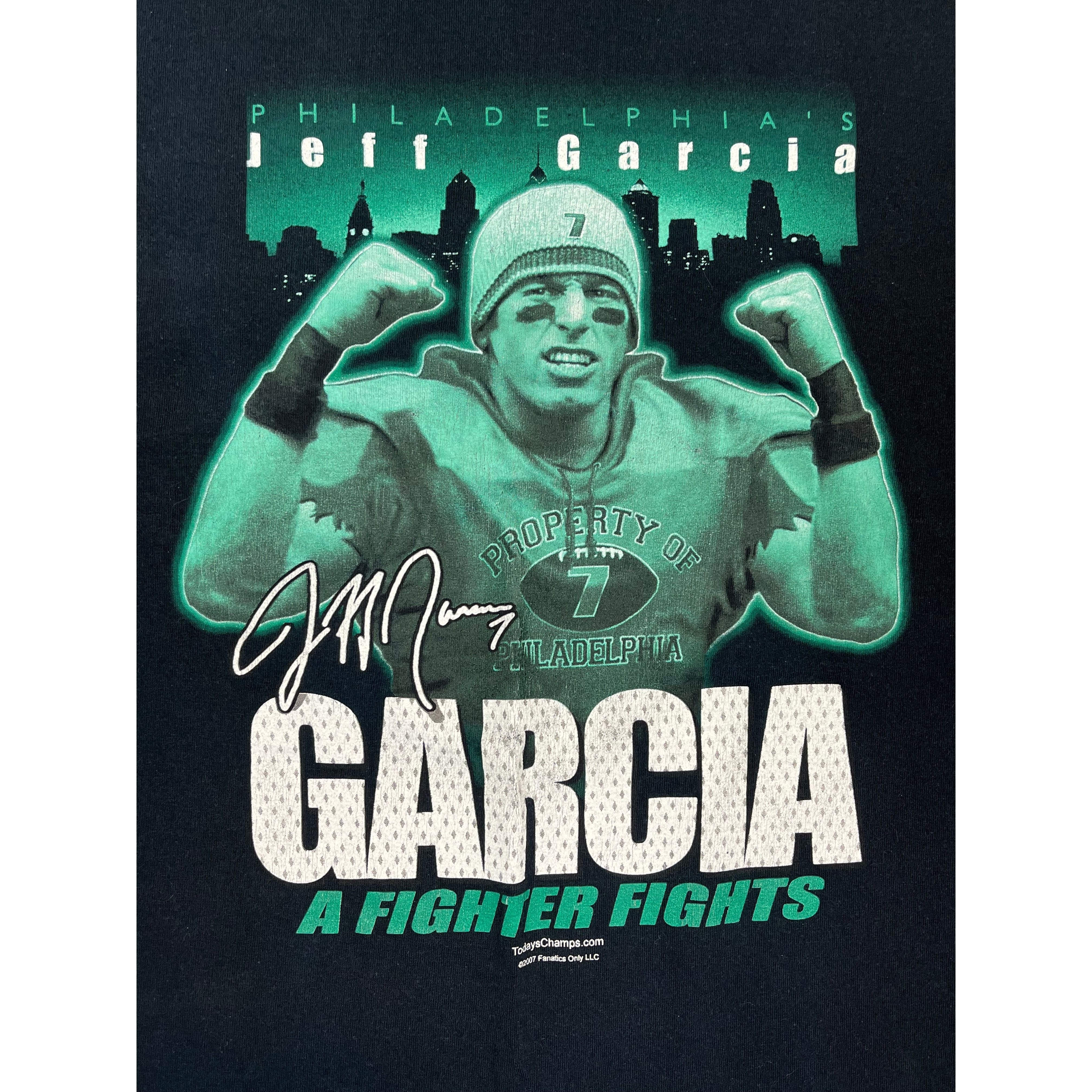 265210 (2007) Jeff Garcia Philadelphia Eagles QB NFL T-Shirt