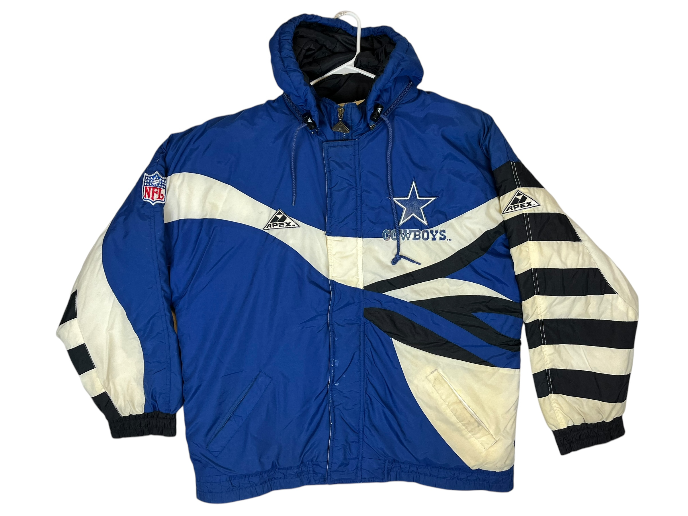 345191 (90s) Dallas Cowboys Apex One NFL Puffer Jacket