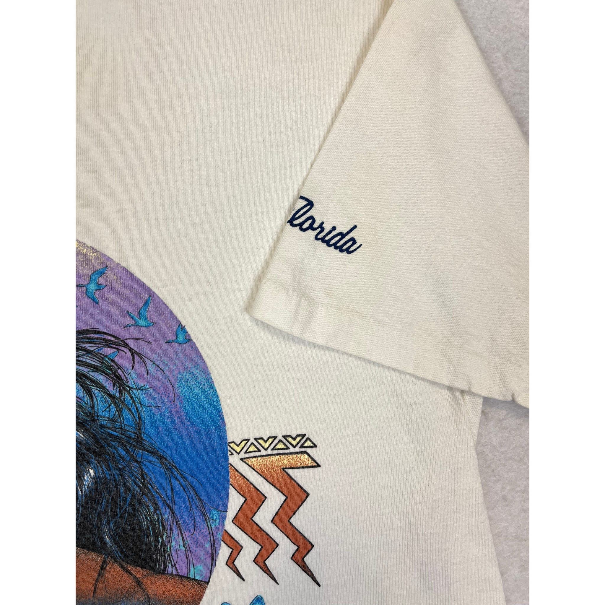 272625 (1991) Habitat Wolf Pack Native American Tribal T-Shirt