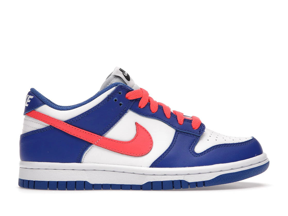 718848 Nike Dunk Low Bright Crimson Game Royal (GS)