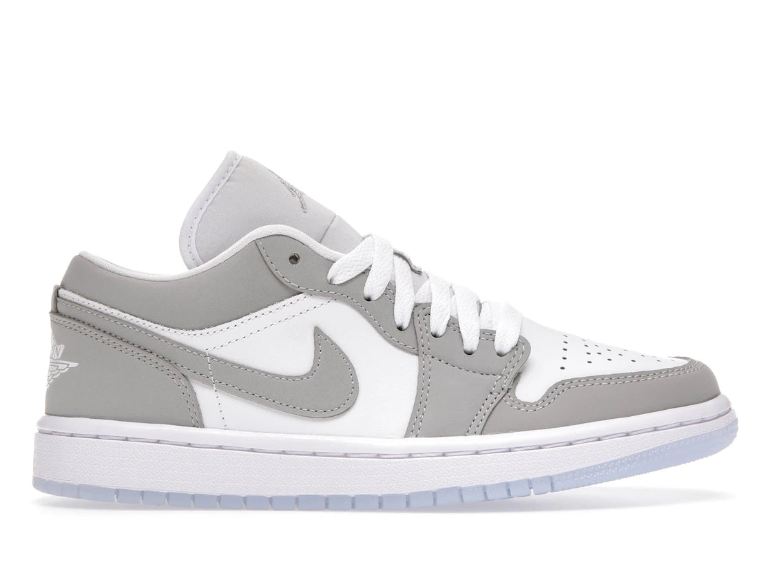 604449 Jordan 1 Low Wolf Grey (Women's)