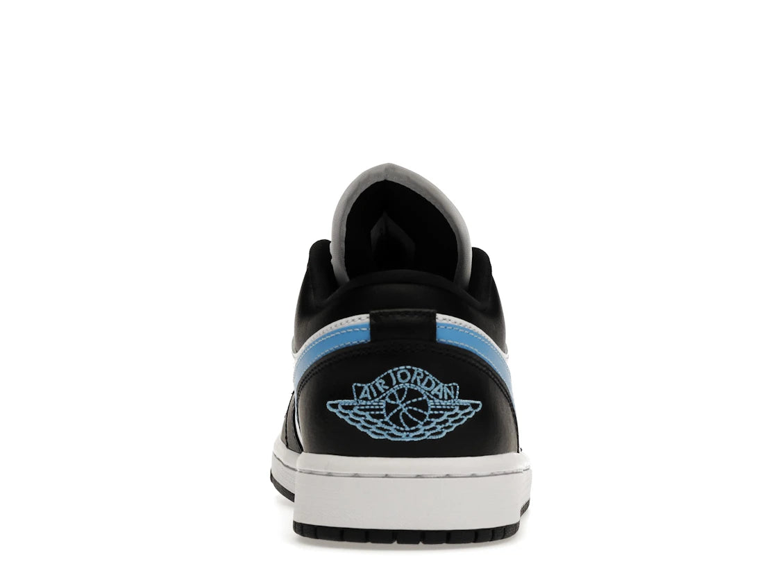 322886 Jordan 1 Low Black University Blue White (Women's)