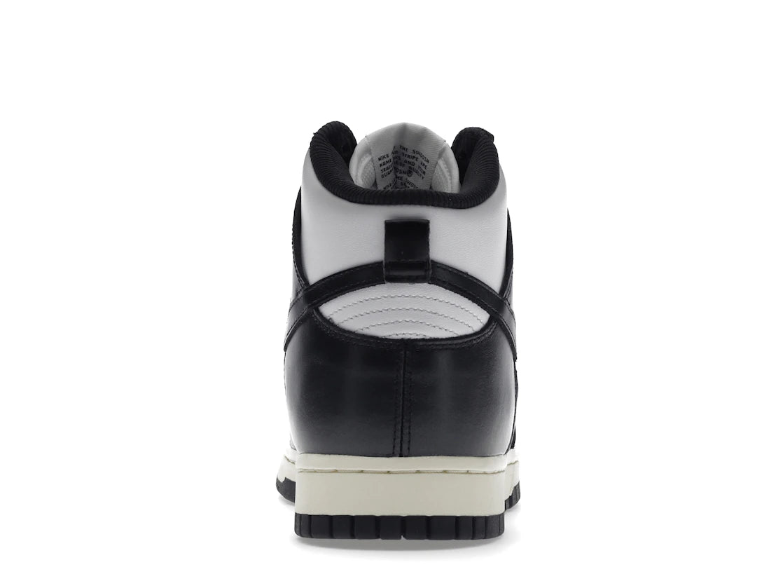 437148 Wmns Dunk High 'Vintage Black'