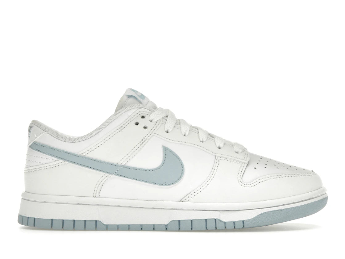 257712 Nike Dunk Low White Light Armory Blue