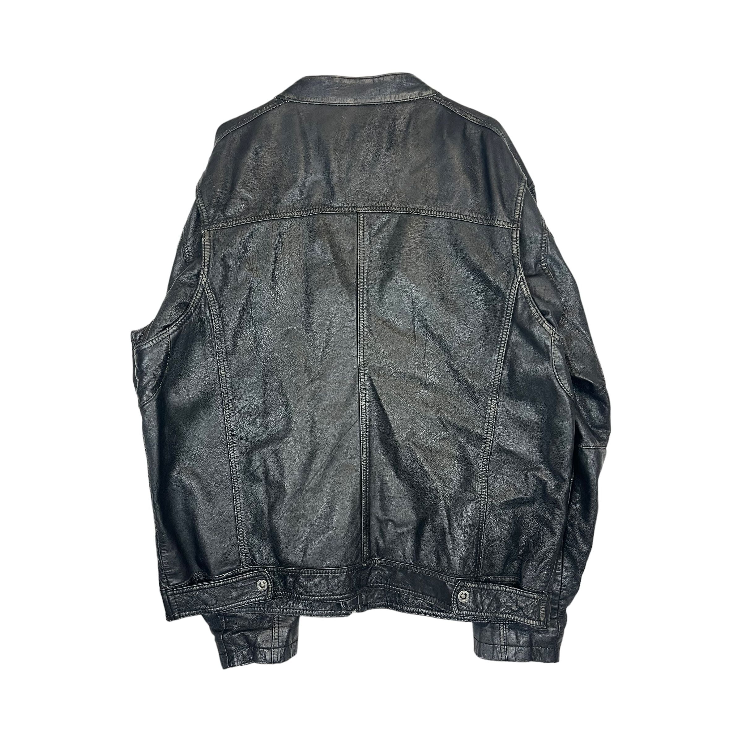 268024 (modern) Harley Davidson Motorcycle Riding Gear Leather Jacket