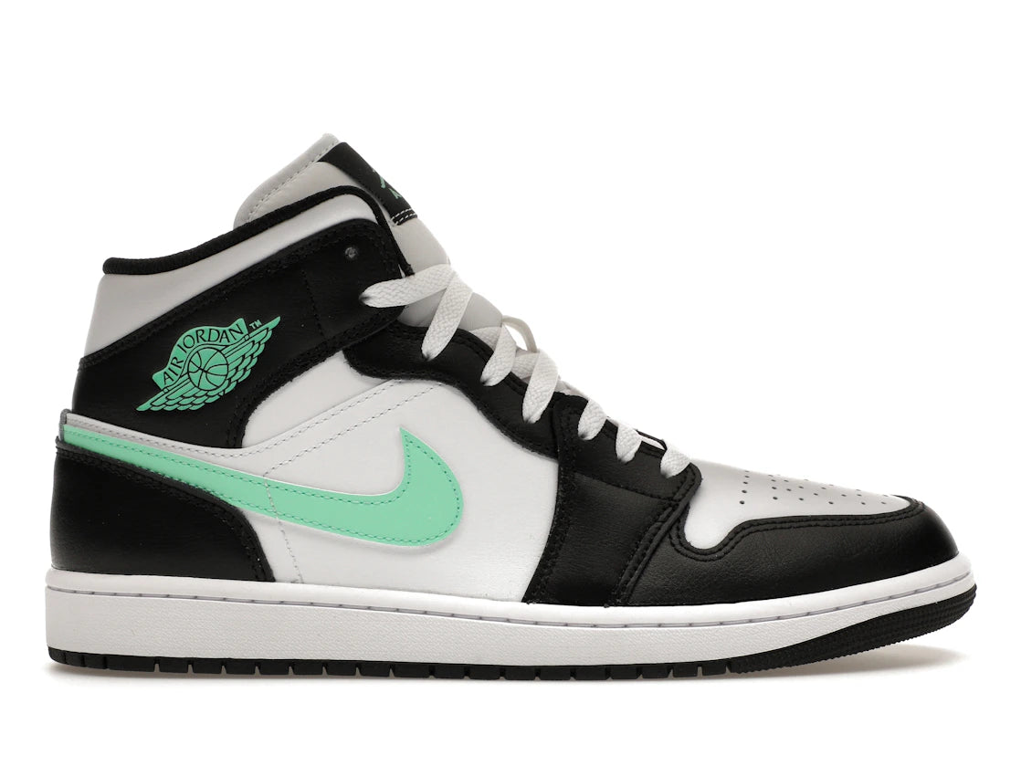 757584 Jordan 1 Mid Green Glow