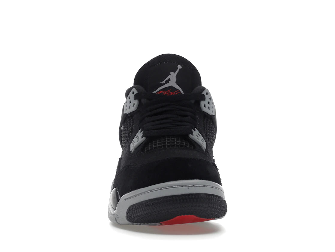 659134 Jordan 4 Retro SE Black Canvas