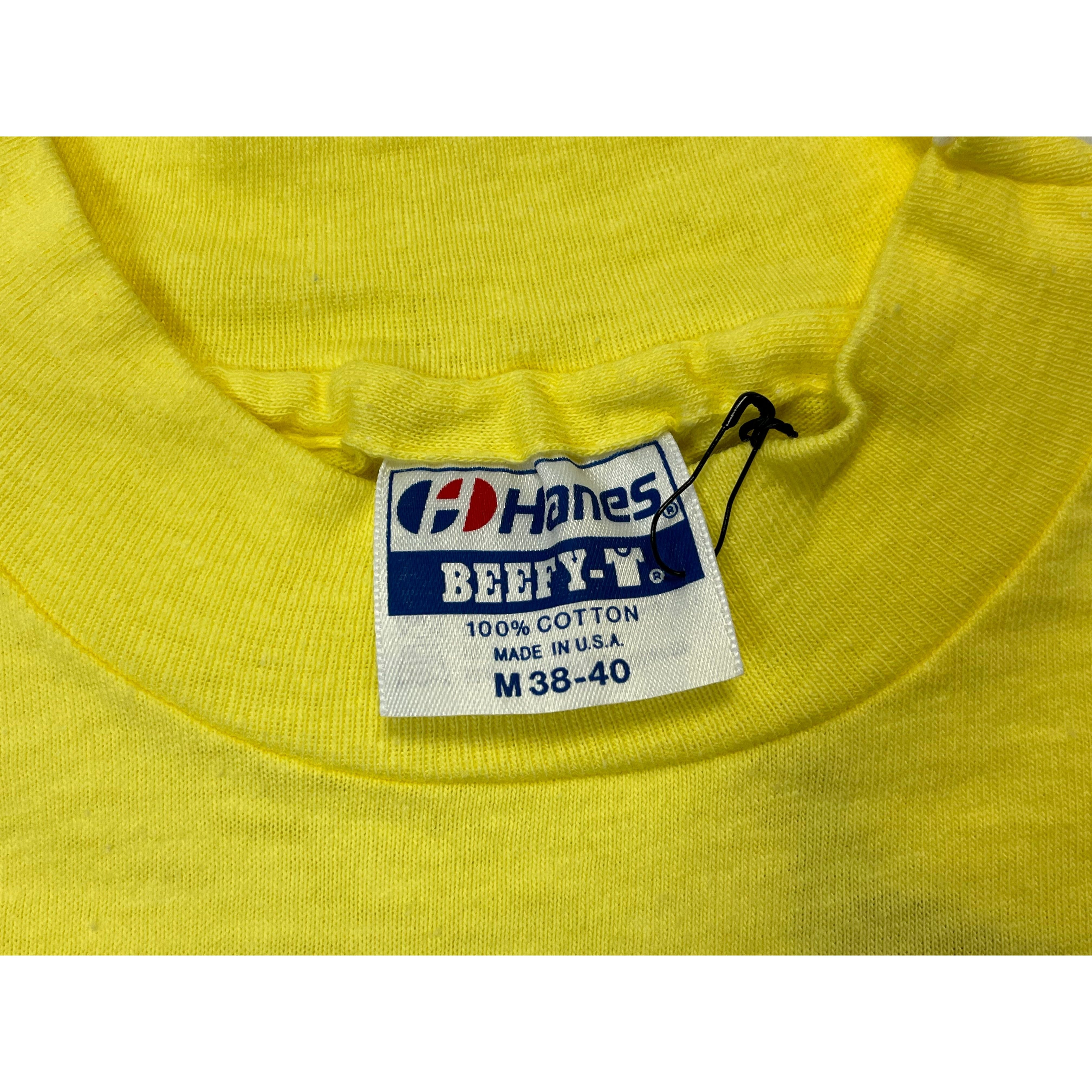 268886 (1984) Wings Don't Move Air, They Suck Sprint Car Racing Yellow T-Shirt m