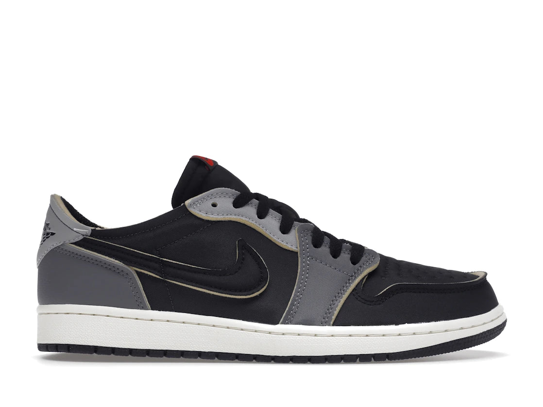 588929 Jordan 1 Low OG EX Black Smoke Grey