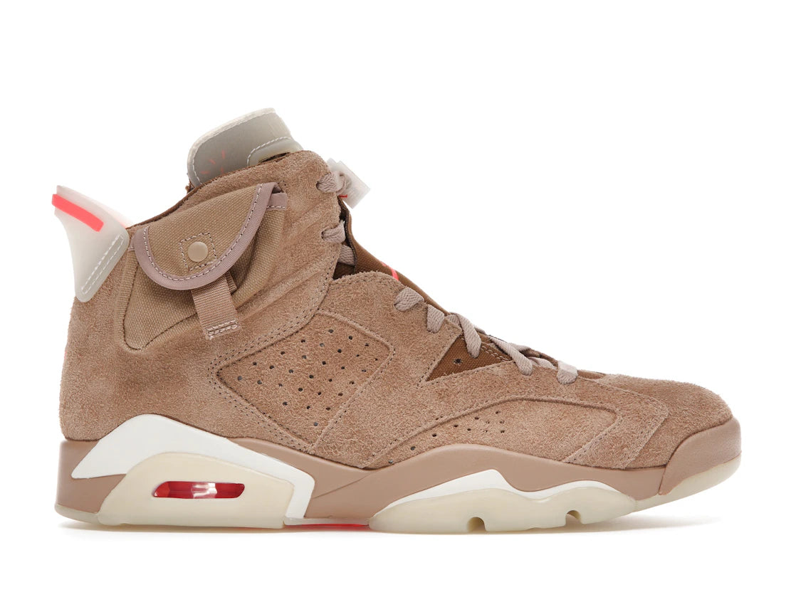 610903 Jordan 6 Retro Travis Scott British Khaki