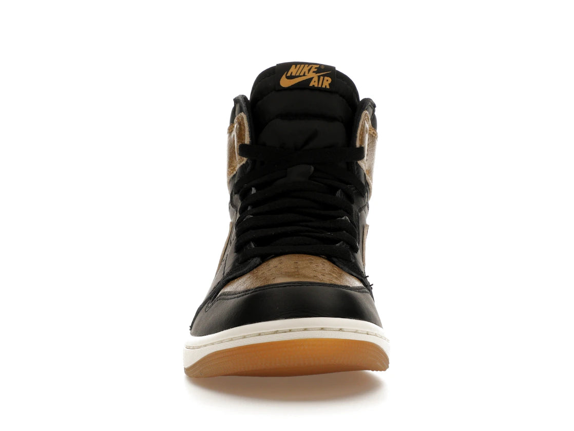 780695 Jordan 1 Retro High OG Black Metallic Gold