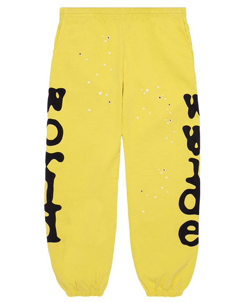 SP21537 Sp5der Beluga Sweatpants Gold