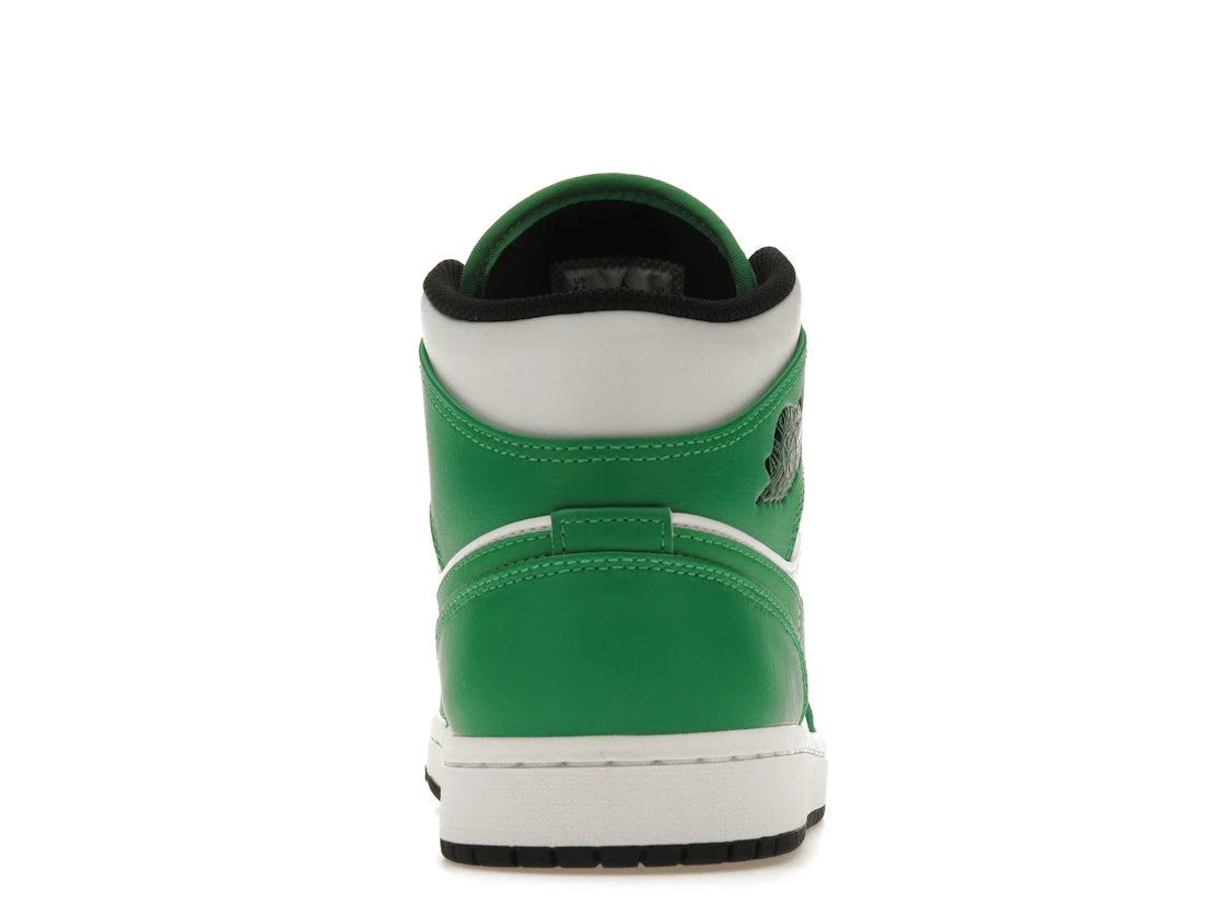 554544 Air Jordan 1 Mid 'Lucky Green'