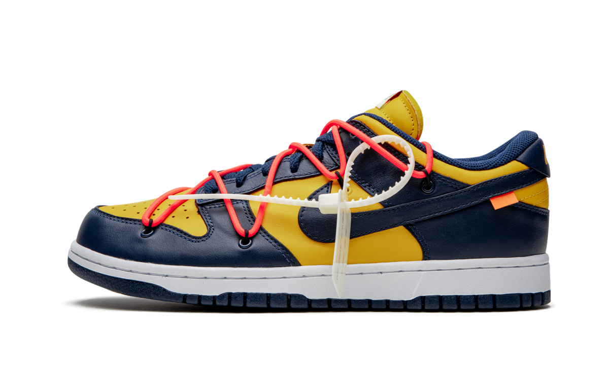 540276 Dunk Low "Off-White - University Gold"