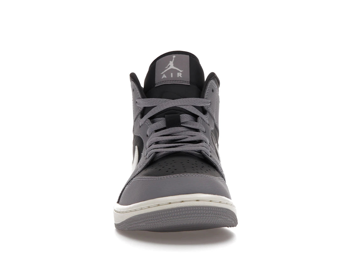 615998 Jordan 1 Mid Cement Grey (Women's)
