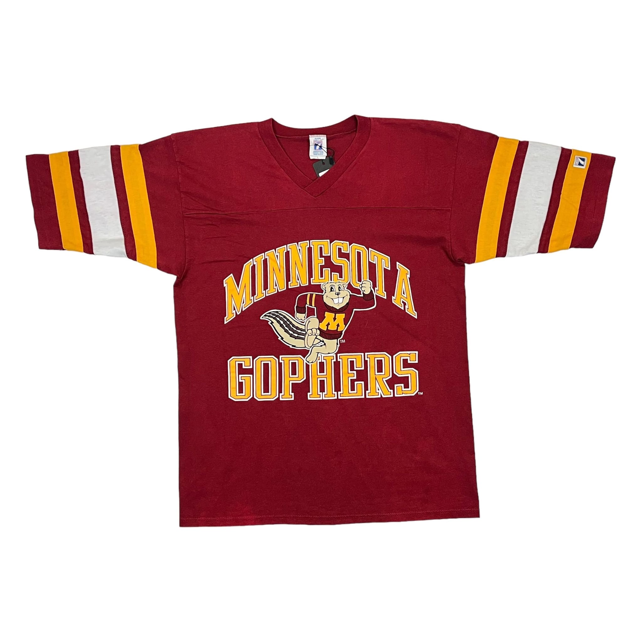 271167 (90s) University of Minnesota Gophers NCAA Jersey T-Shirt