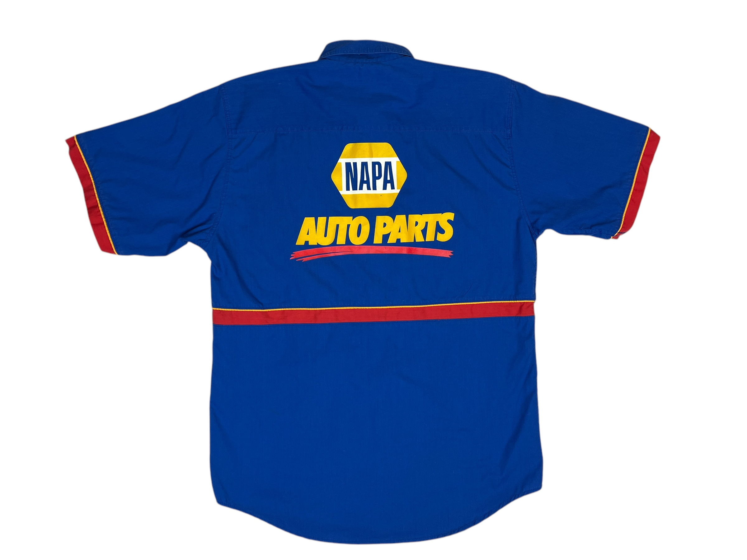 413700 (90s) Napa Auto Parts Racing Button Up Shirt
