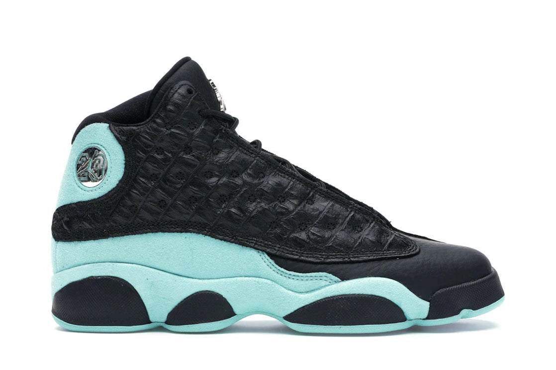 SP11633 Jordan 13 Retro Black Island Green (GS)