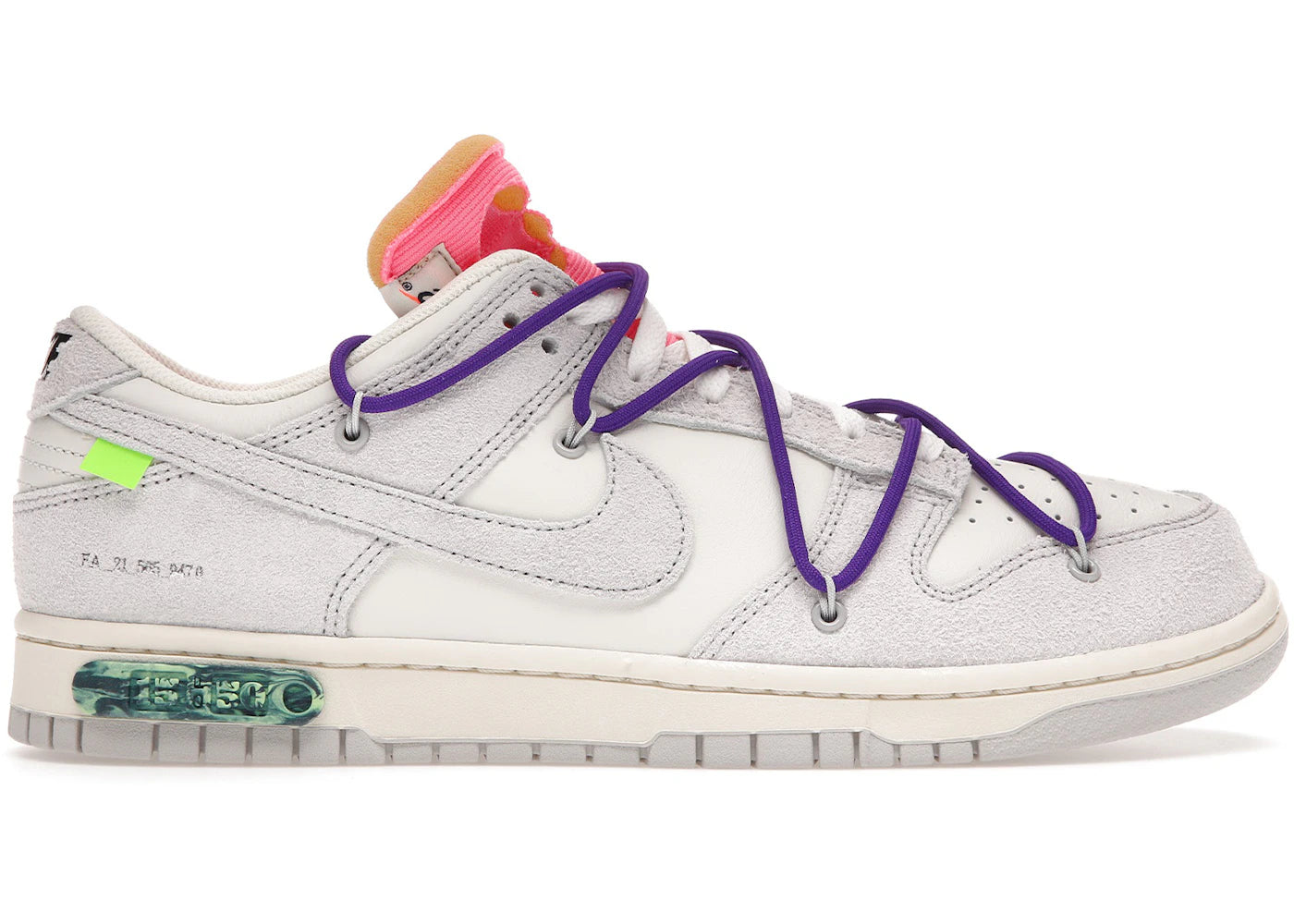 SP9530 Nike Dunk Low Off-White Lot 15