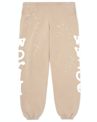 SP21560 Sp5der Beluga Sweatpants Sand