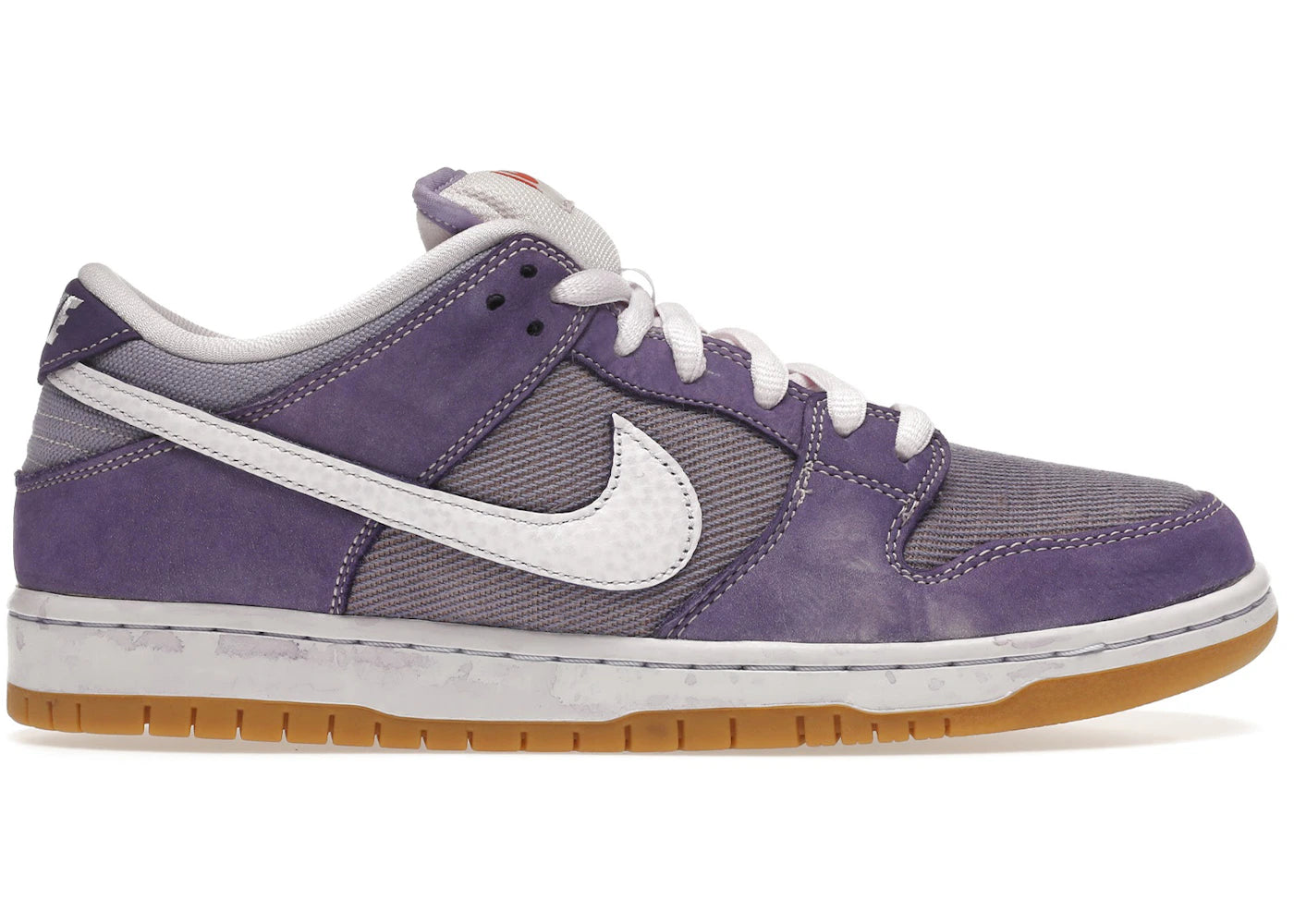 824591 Nike SB Dunk Low Pro ISO Orange Label Unbleached Pack Lilac