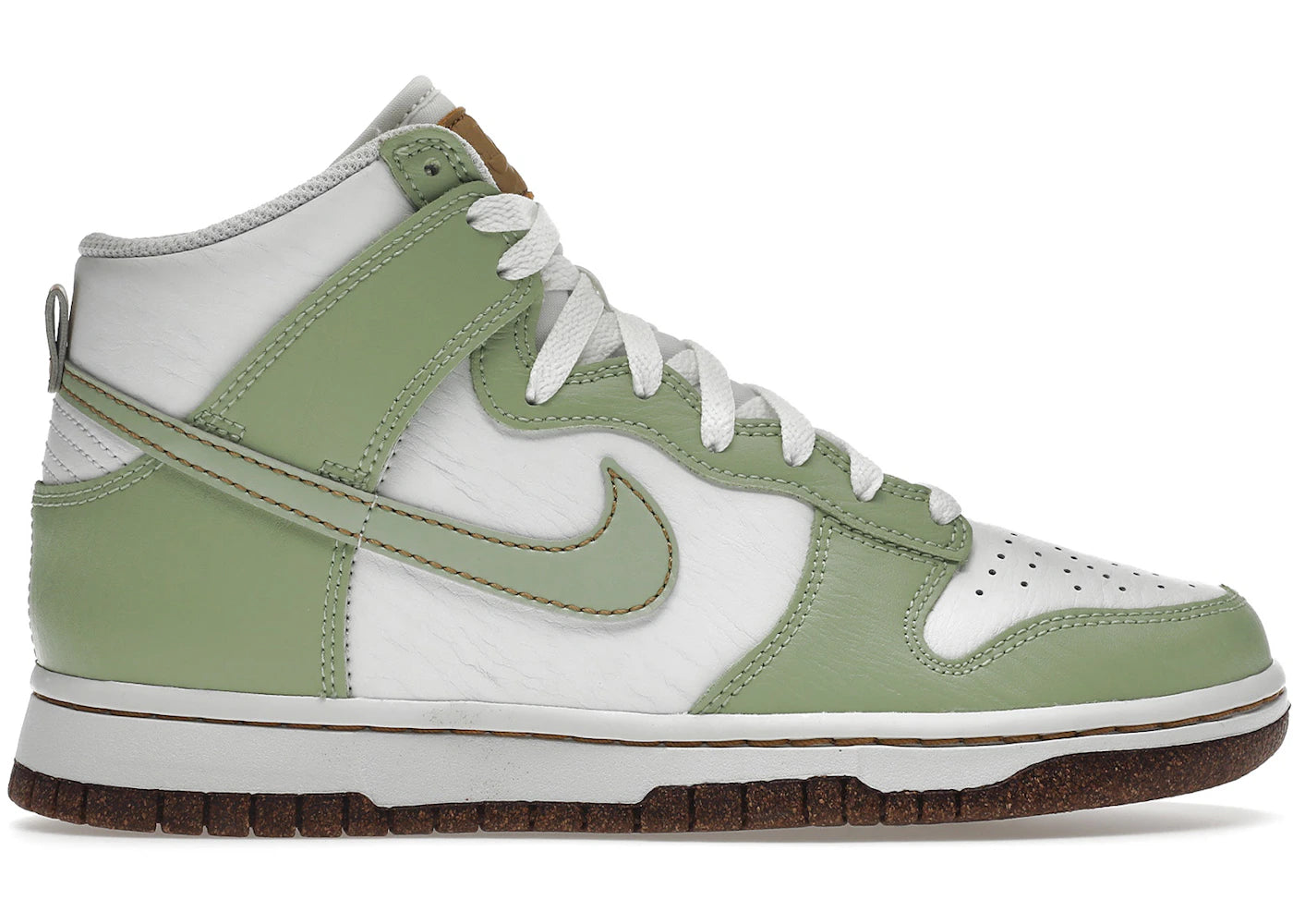 436941 Nike Dunk High SE Inspected By Swoosh Honeydew