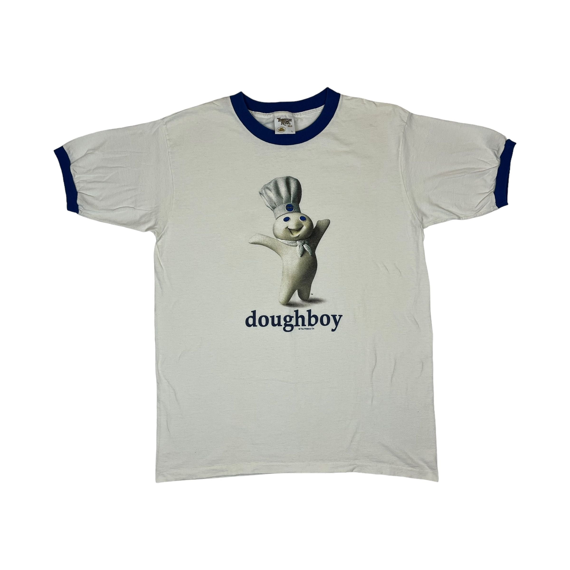 264711 (90s) Pillsbury Doughboy Ringer T-Shirt