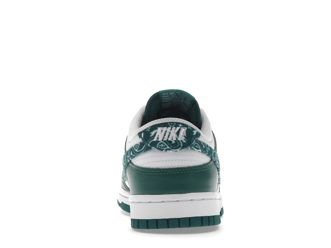 702941 Wmns Dunk Low 'Green Paisley'