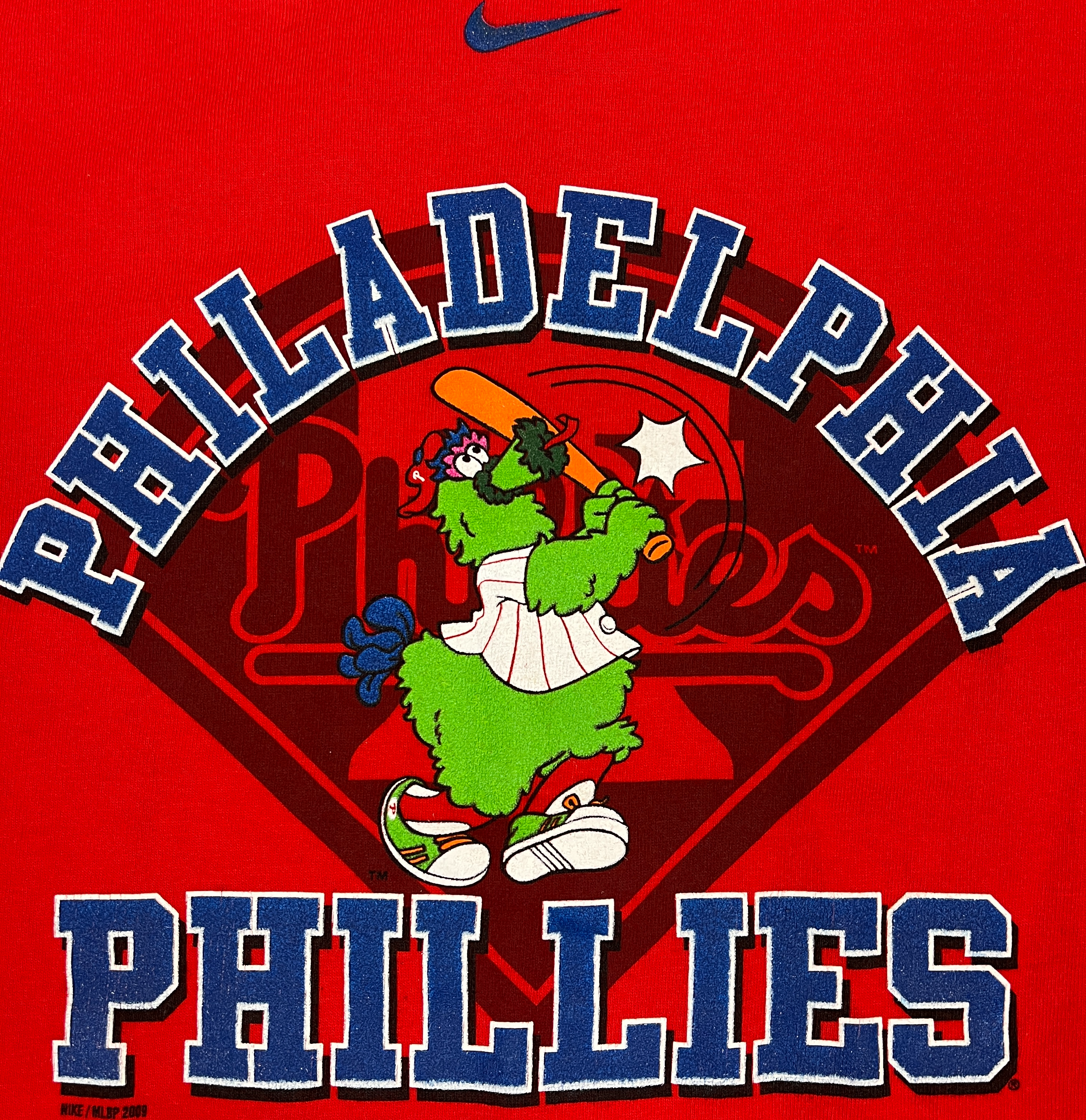 375217 (2009) Philadelphia 'Phillies Phanatic' Mascot Nike T-Shirt