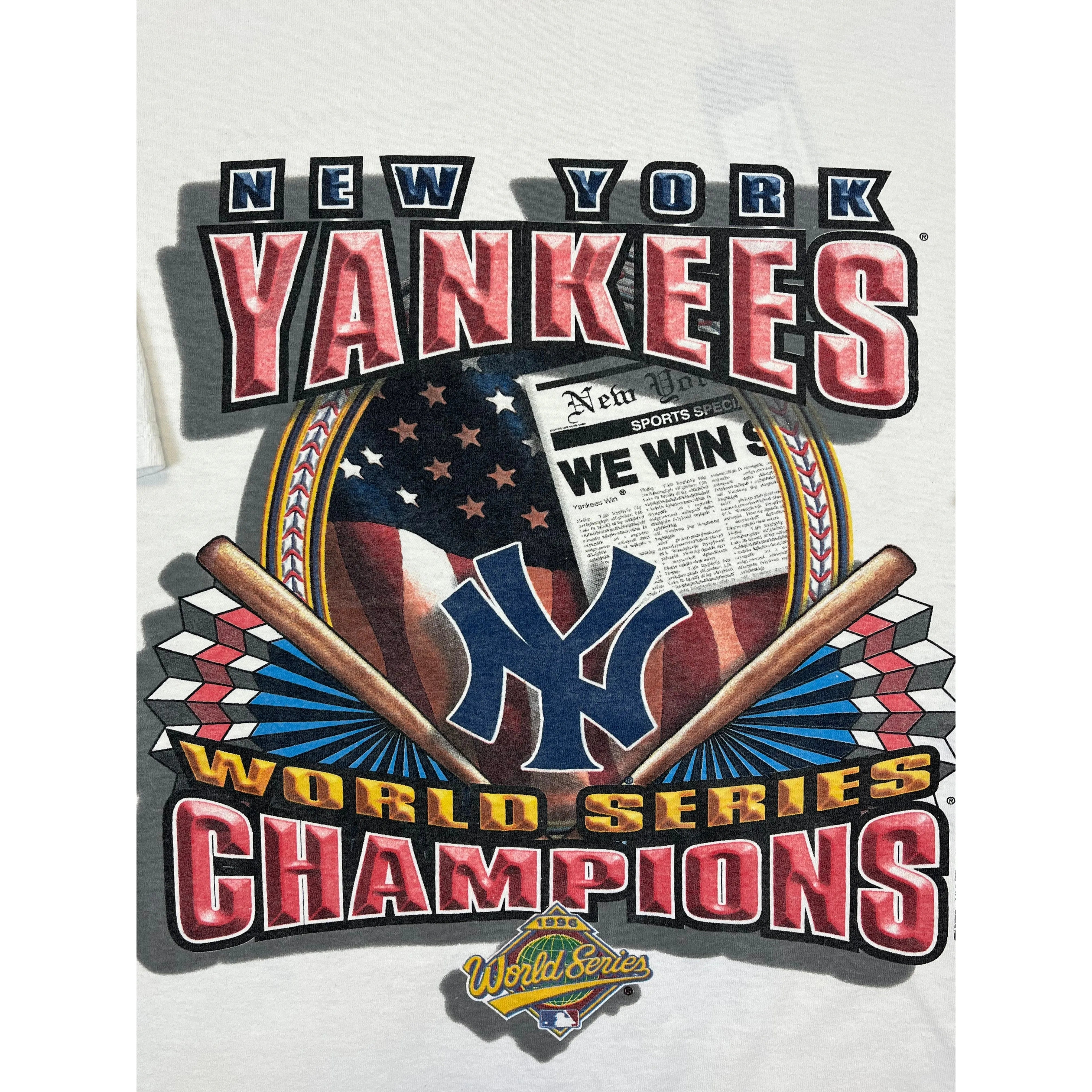 338019 (1996) New York Yankees World Series Champs Starter T-Shirt