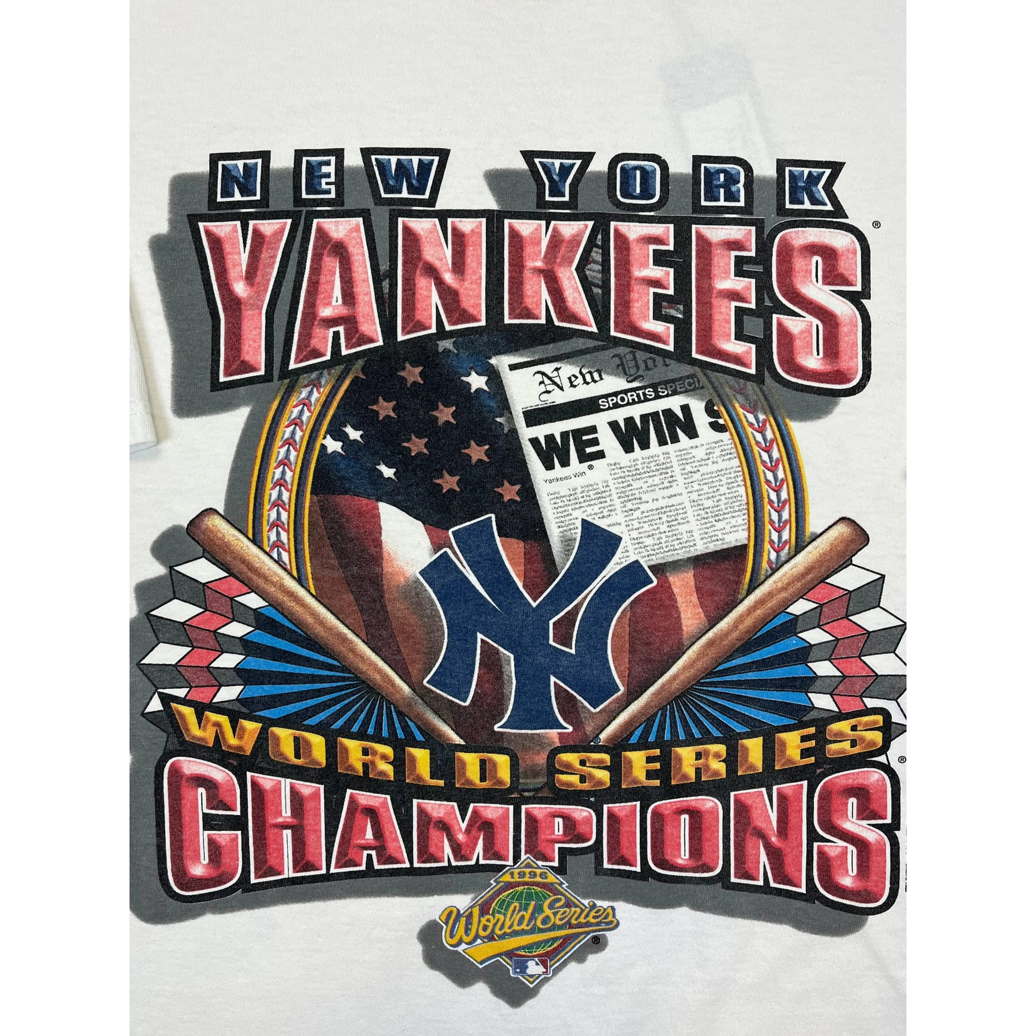 338019 (1996) New York Yankees World Series Champs Starter T-Shirt