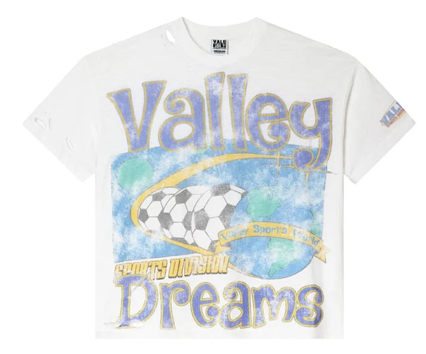 661420 Vale Forever Futball Tee White