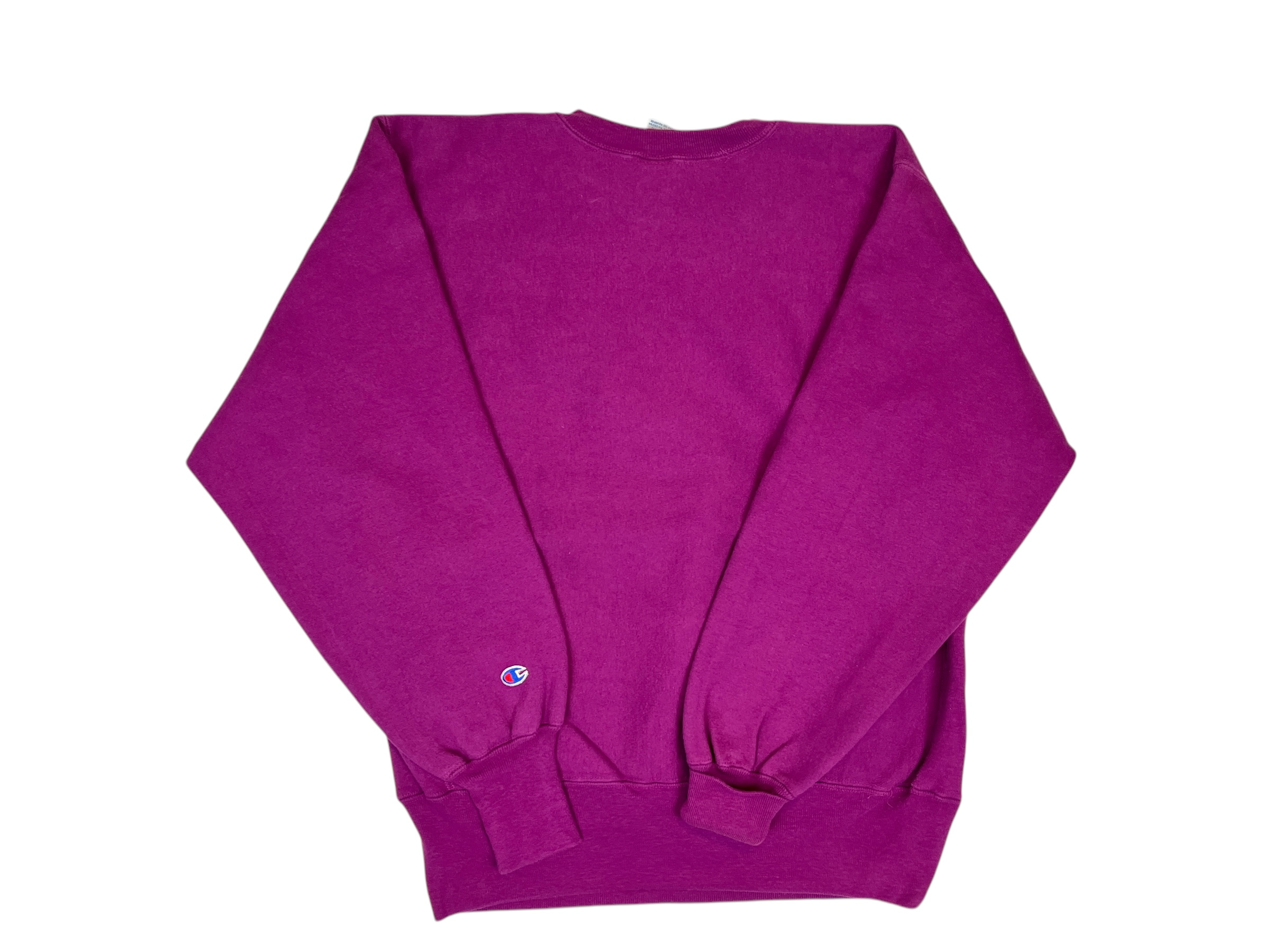 413701 (80s) Champion Reverse Weave Magenta Purple Crewneck