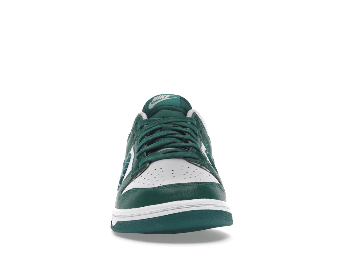 702941 Wmns Dunk Low 'Green Paisley'