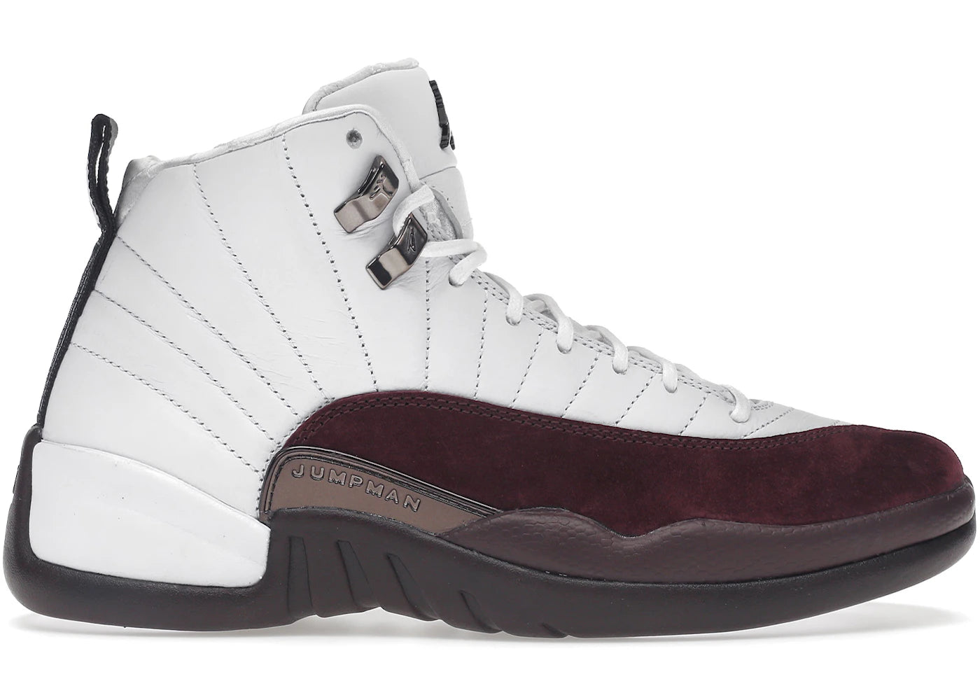 778703 Jordan 12 Retro SP A Ma Mani��re White (Women's)