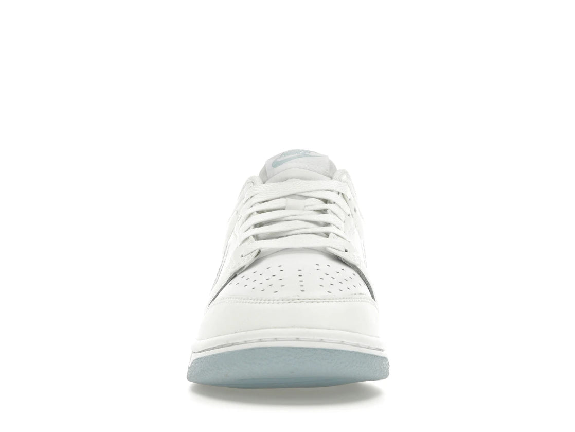 257712 Nike Dunk Low White Light Armory Blue