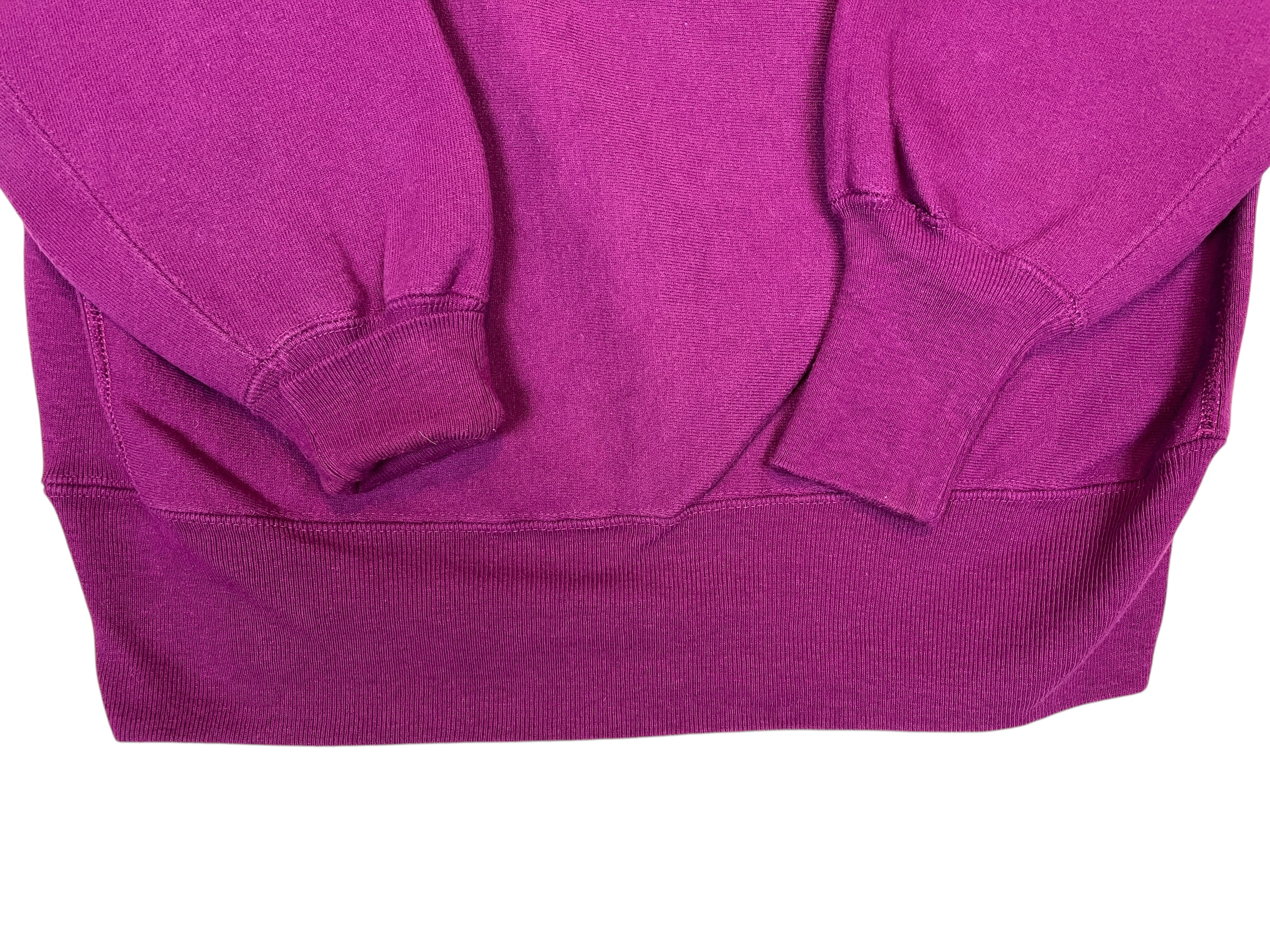 413701 (80s) Champion Reverse Weave Magenta Purple Crewneck